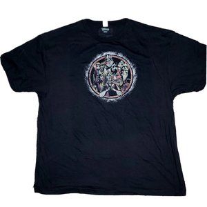 Disney Men's Big & Tall Notorious Villains Black 3XLT